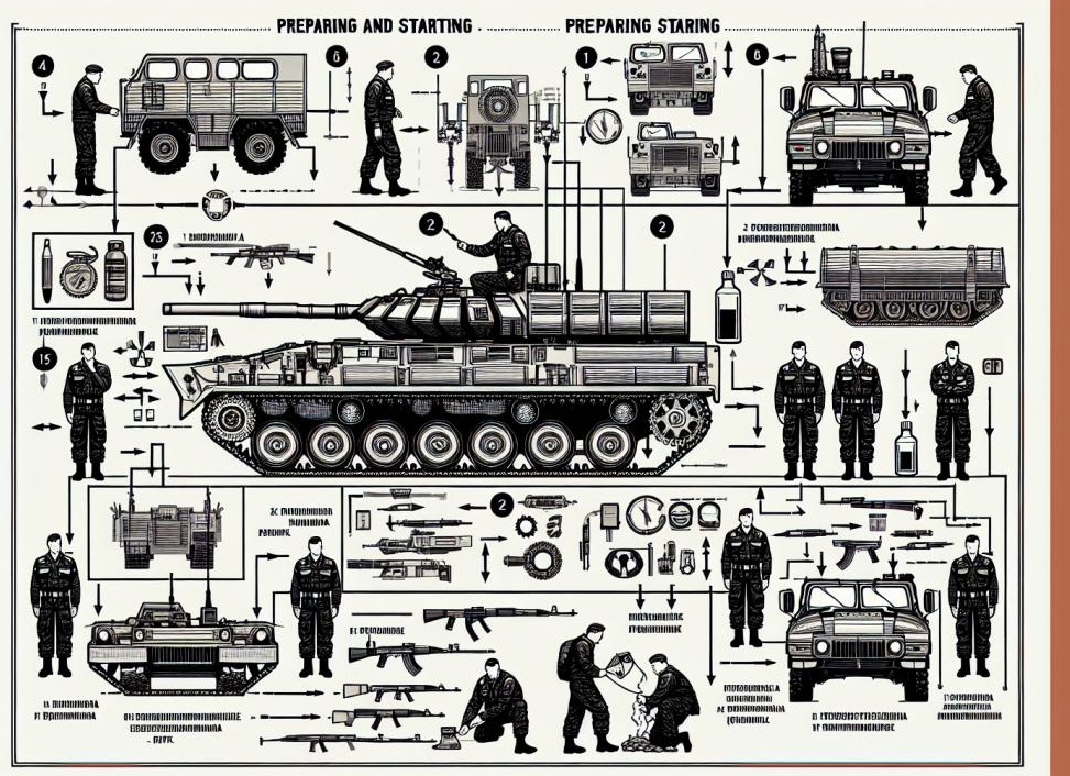 Подготовка к пуску и пуск компрессора воздуха