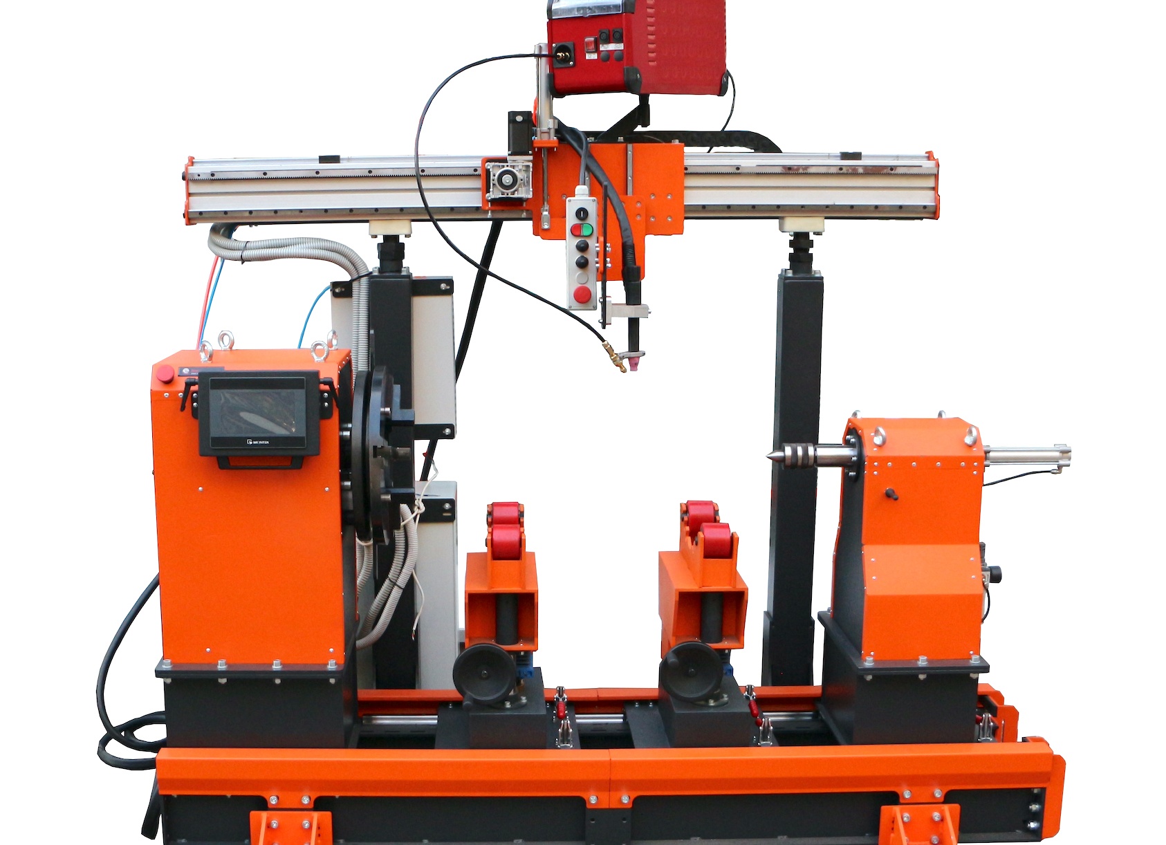 Сварка кольцевых и продольных швов